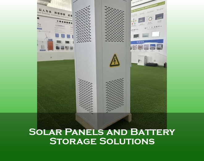 Solar Panels and Battery Storage Solutions
